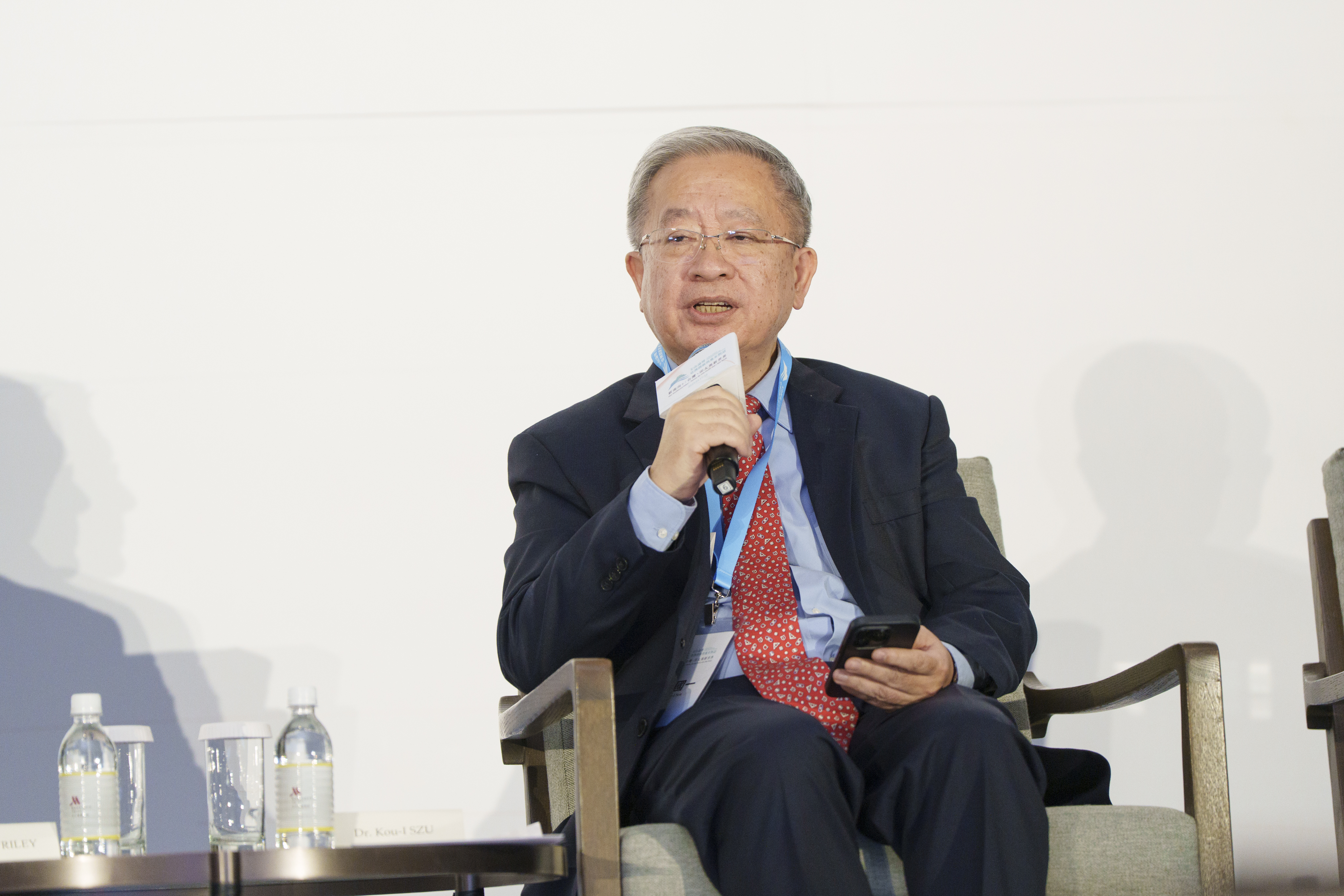 Panelist Dr. Kou-I Szu, Chairman of Taiwan Automation Intelligence and Robotics Association gave remarks