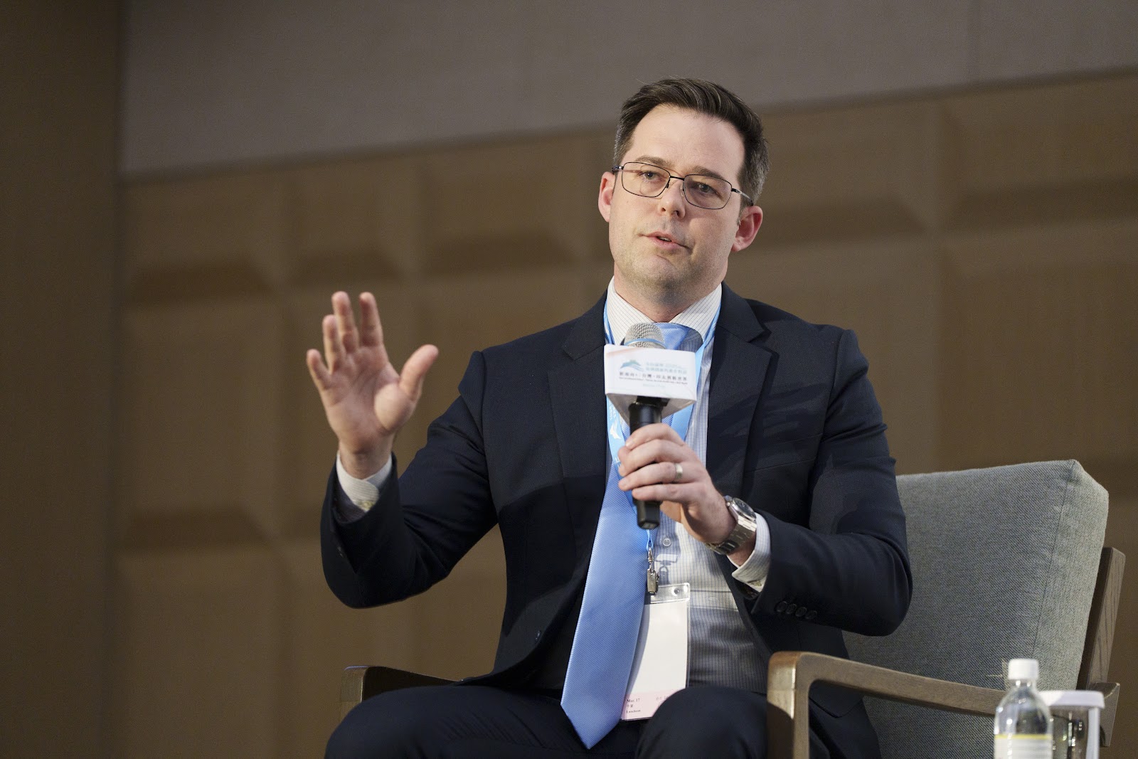Panelist Mr. Mike Orgill, Head of Public Policy and Government Relations, Asia-Pacific Uber gave remarks