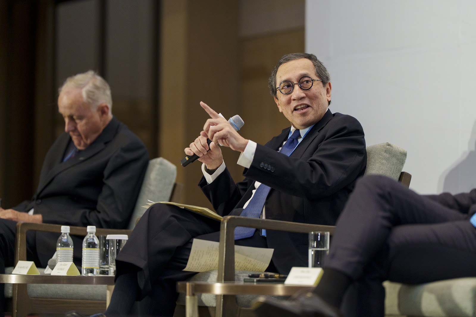 Panelist Hon. Bilahari Kausikkan, Former Permanant Representative of Singapore to the United Nations gave remarks
