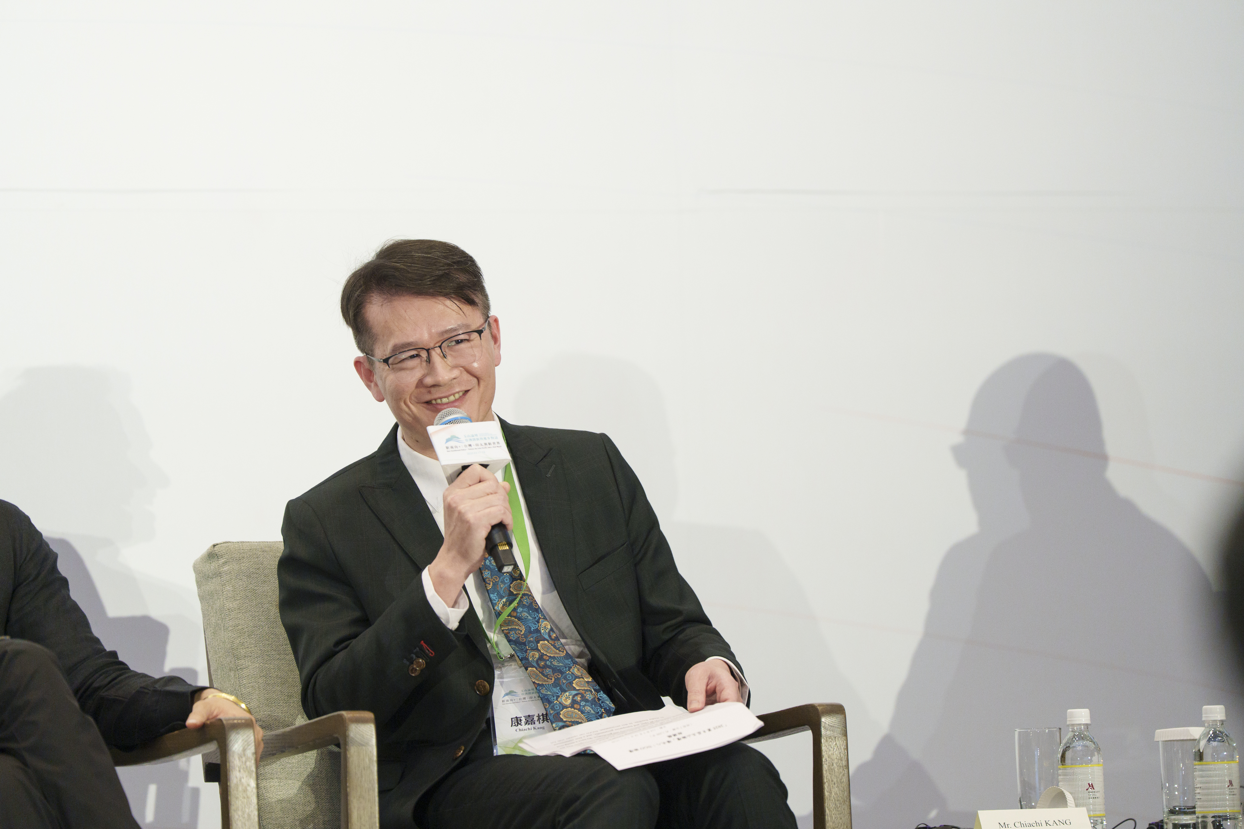 Panelist Chiachi Kang, Deputy-Director General of the Department of NGO International Affairs, Ministry of Foreign Affairs, R.O.C. (Taiwan), gave remarks