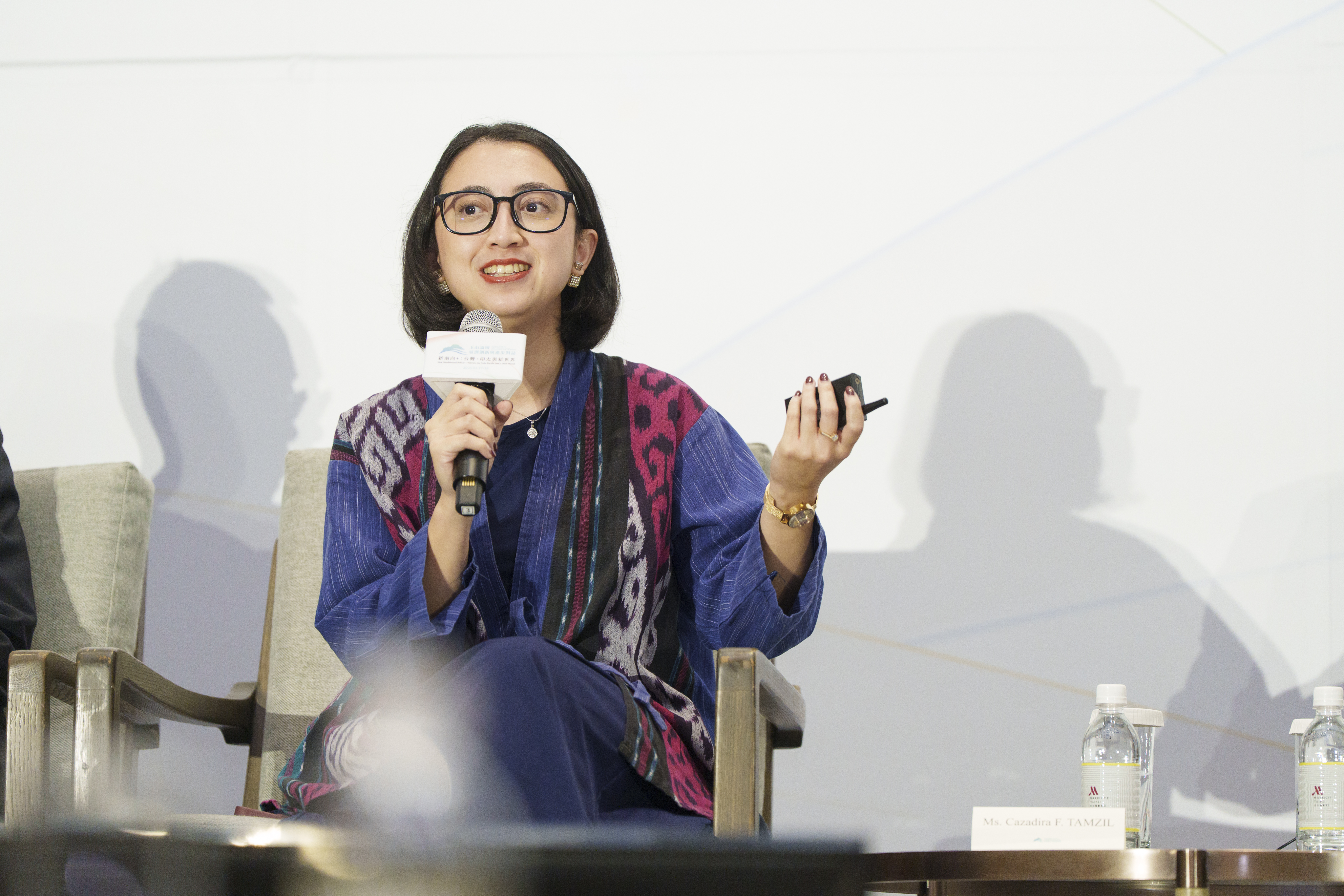 Panelist Cazadira F. Tamzil, Executive Director (Interim) of Pijar Foundation, Indonesia, gave remarks
